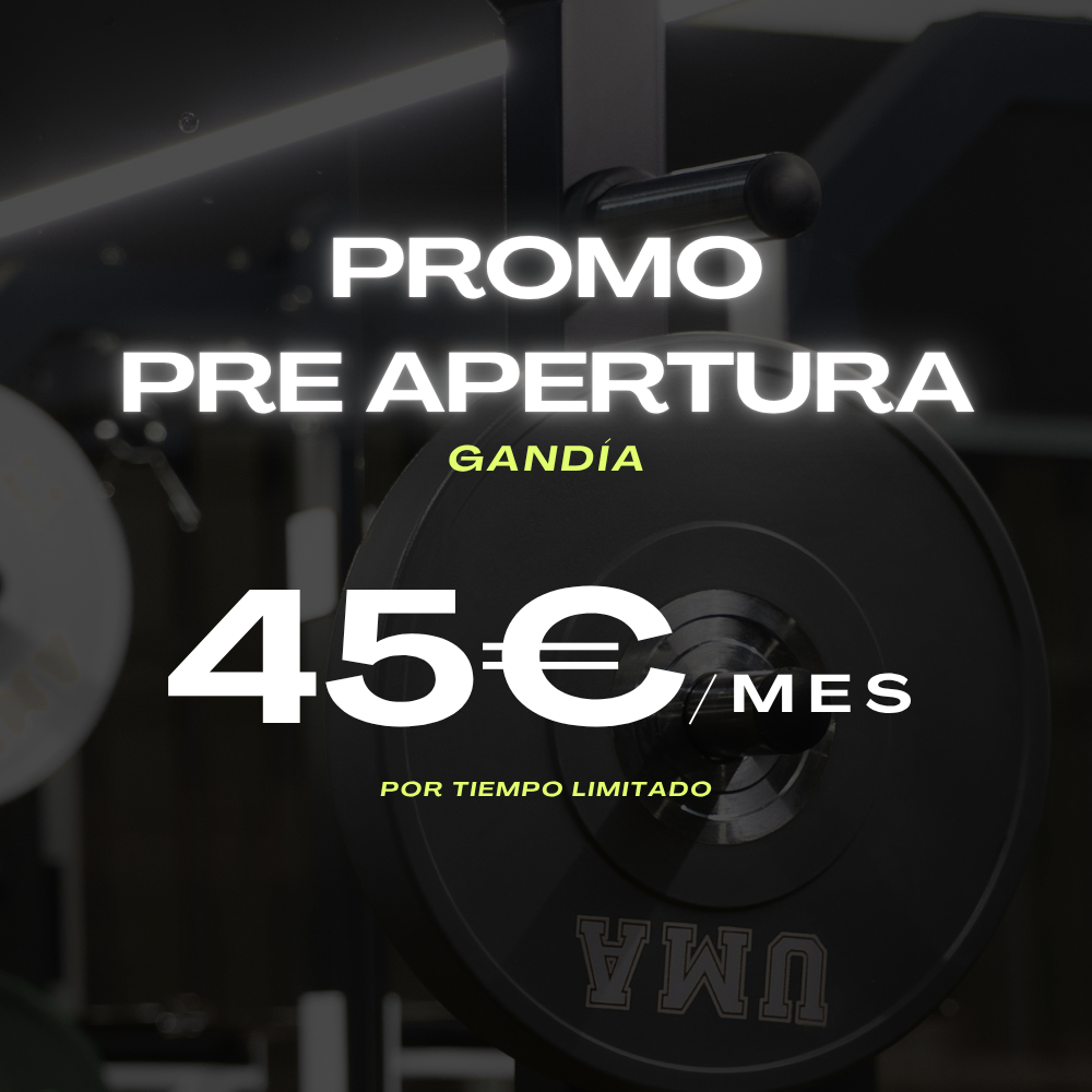 PRE-APERTURA · UMA GANDIA